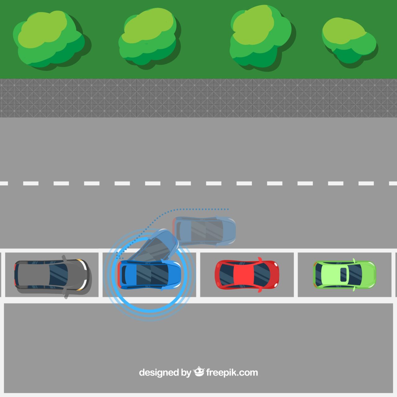 Как припарковать автомобиль?